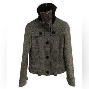 TRF  Zara size S wool blend fall coat good used condition